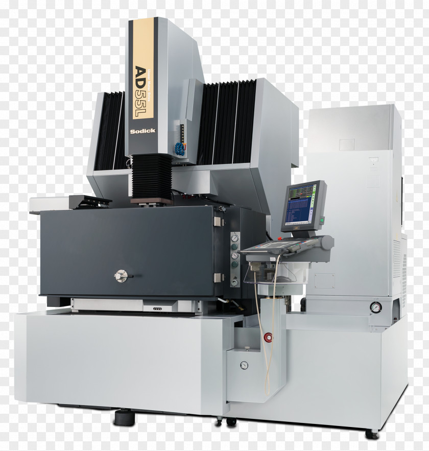 Lathe Machine Electrical Discharge Machining Sodick Co., Ltd. Linear Motor Computer Numerical Control PNG
