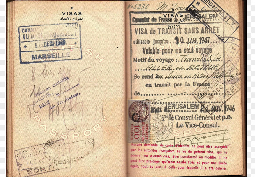 Passport Travel Document Dayan Family PNG