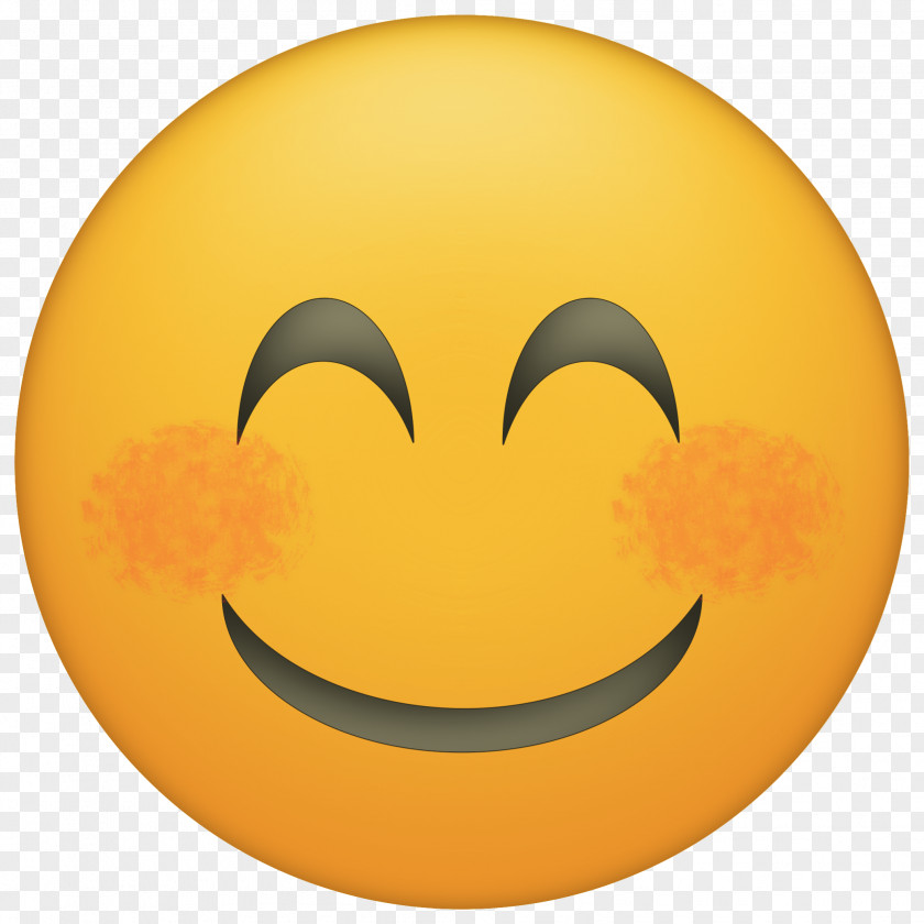 Blushing Emoji Smiley Face Emoticon PNG