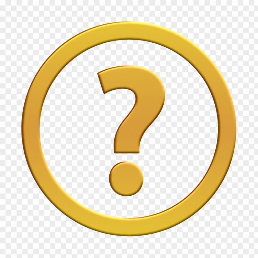 Icon Question Mark Inside A Circle Help PNG