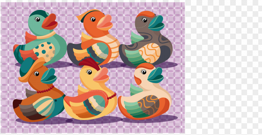 Vector Ducks Duck Illustration PNG