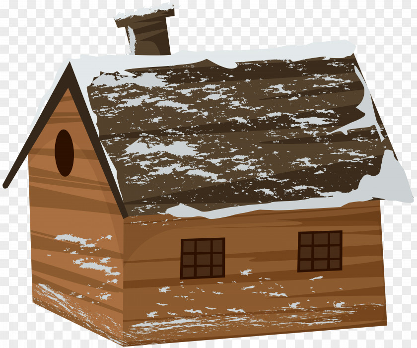 Winter Cabin House Transparent Clip Art Image File Formats Lossless Compression PNG