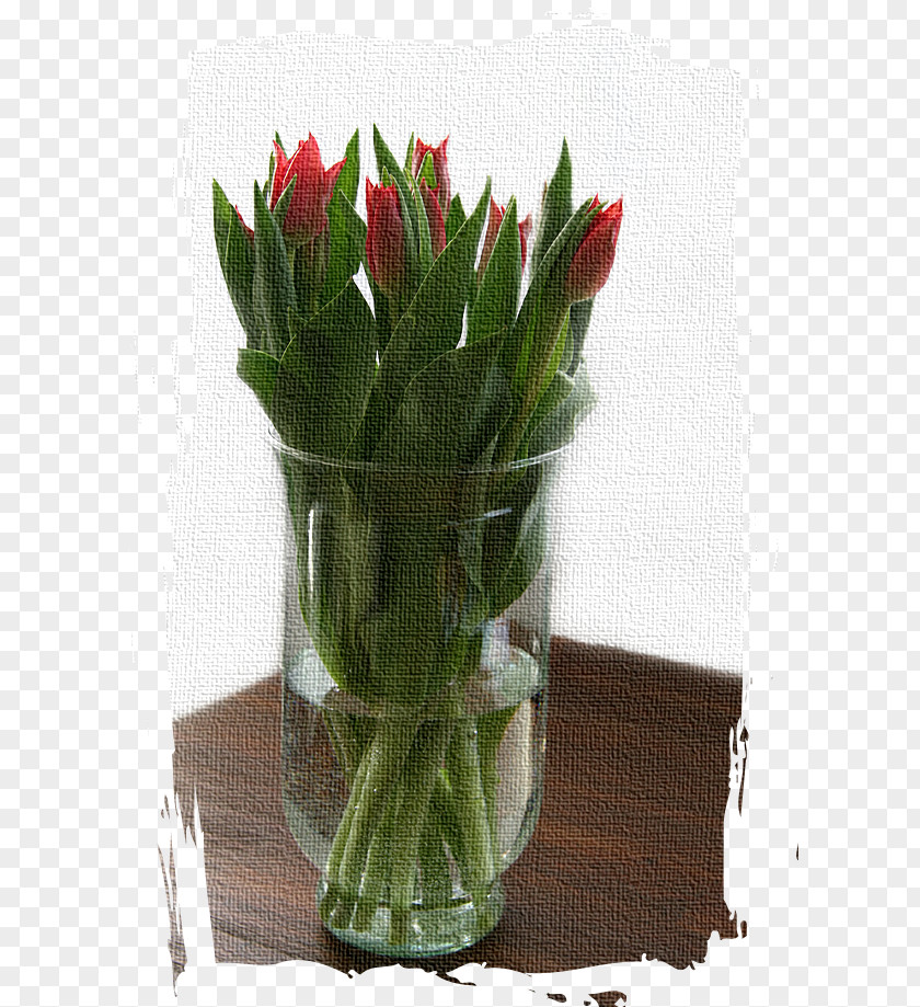 Design Floral Flowerpot Artificial Flower Plant Stem PNG