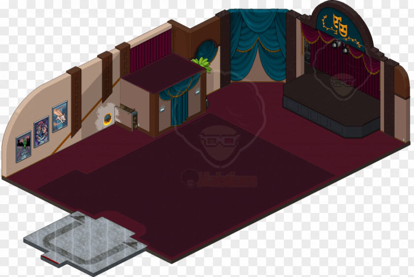Hotel Habbo Virtual World Online Chat Room PNG