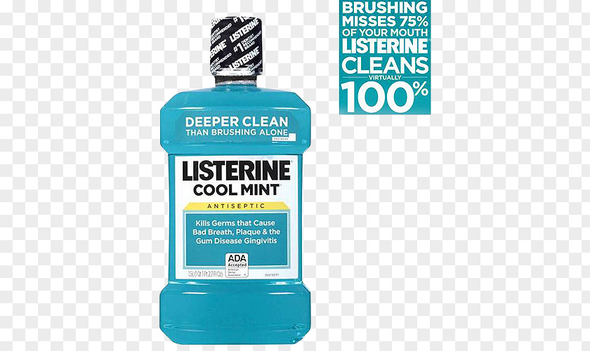 Listerine Mouthwash Ultraclean Total Care PNG