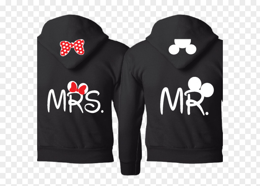 Minnie Mouse T-shirt Mickey Hoodie Mrs. PNG