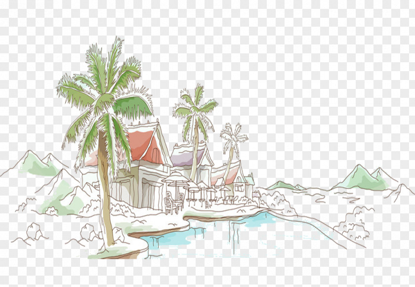 Seaside Vacation PNG
