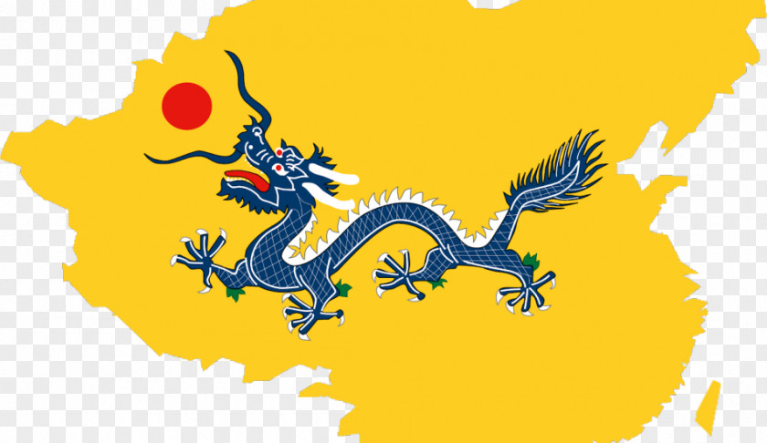 Alternator Background Flag Of The Qing Dynasty Manchuria National PNG