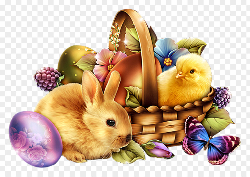 Easter Bunny Egg Diary Clip Art PNG