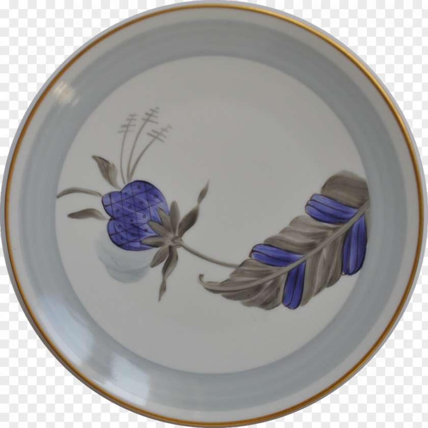 Plate Blue And White Pottery Cobalt Saucer Platter PNG