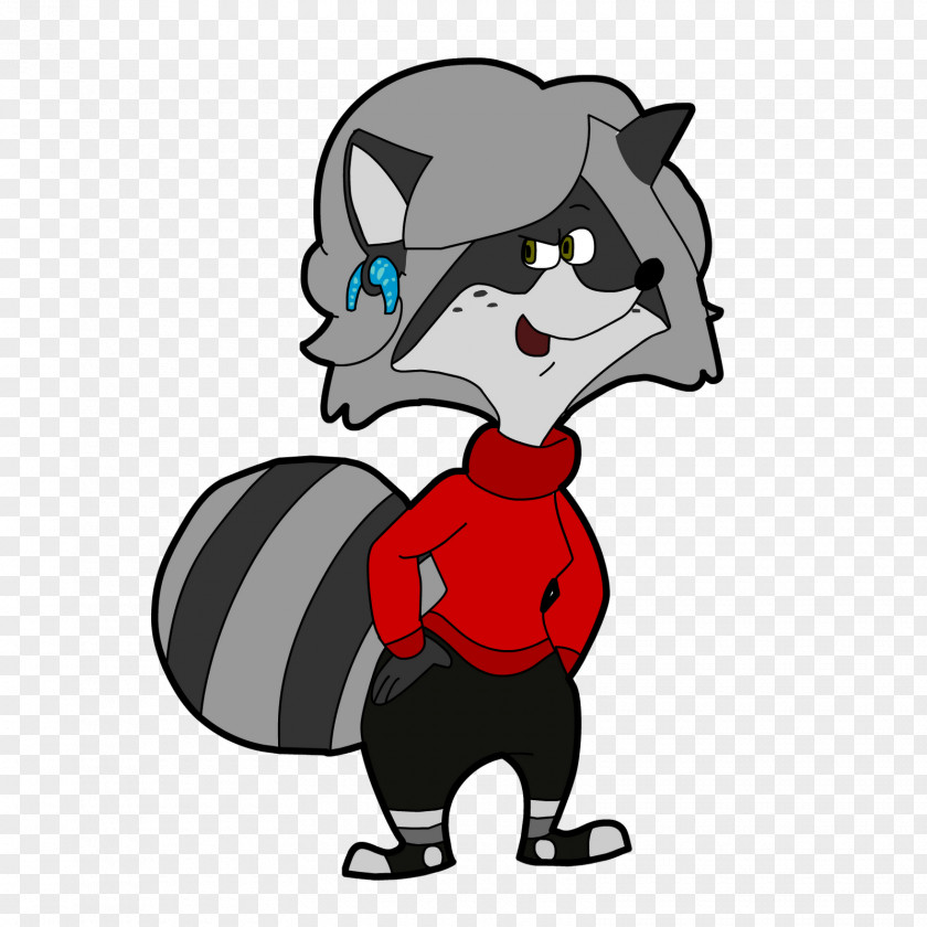 Raccoon Cartoon Cat Animation PNG