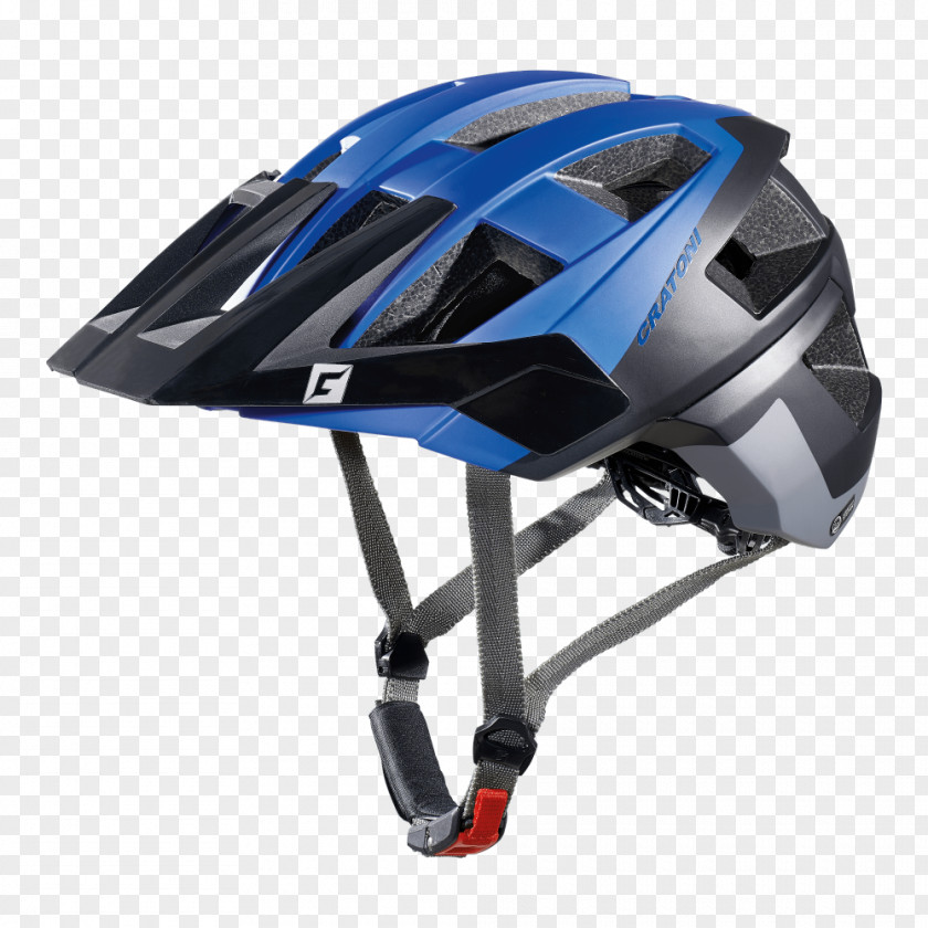 Grey Blue Bicycle Helmets Mountain Bike Cycling PNG