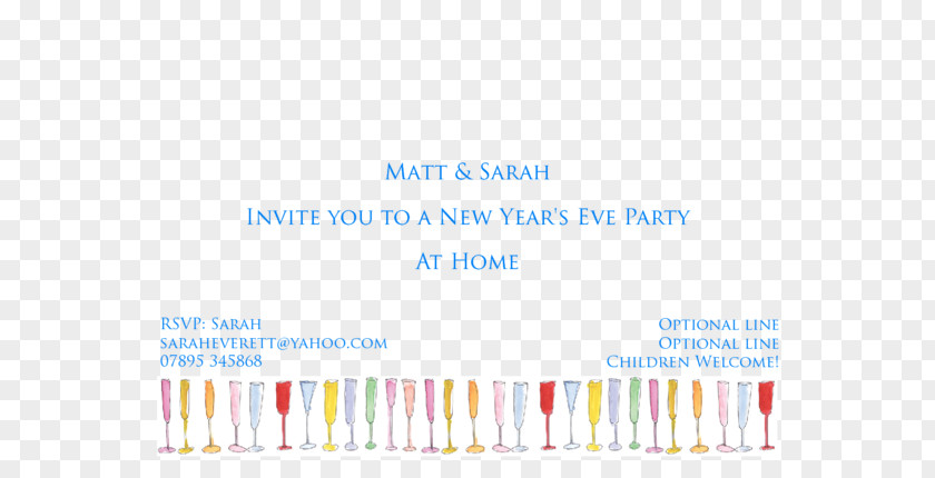 New Year Invitation Document Line Brand PNG