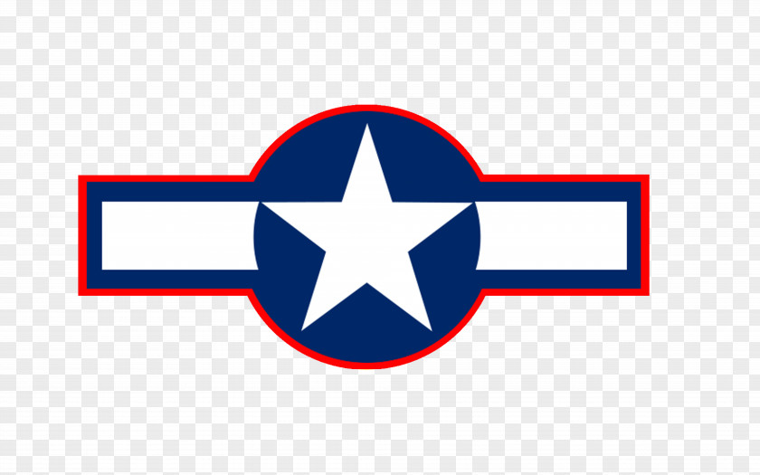 United States Air Force Roundel Decal PNG
