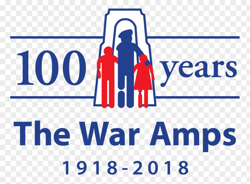 100 Anniversary The War Amps Veteran North Bay Ampere Child PNG