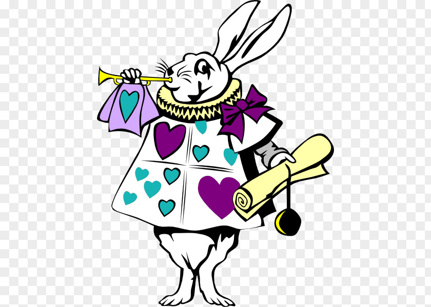 Alice Cooper White Rabbit Alice's Adventures In Wonderland Mad Hatter Queen Of Hearts PNG