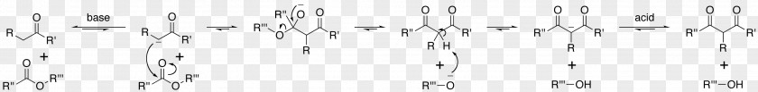 Claisen Condensation Reaction Rearrangement Chemical PNG