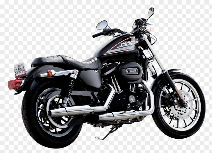 Harley Davidson Black Color Motorcycle Bike Harley-Davidson Sportster 0 Twin Cam Engine PNG