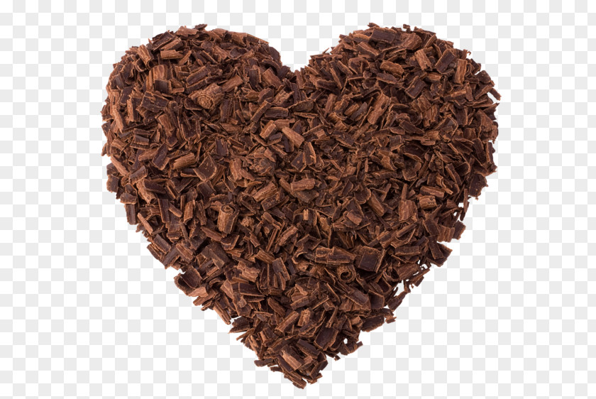 Heart-shaped Chocolate Chips Milk ChocolateChocolate Heart Food PNG