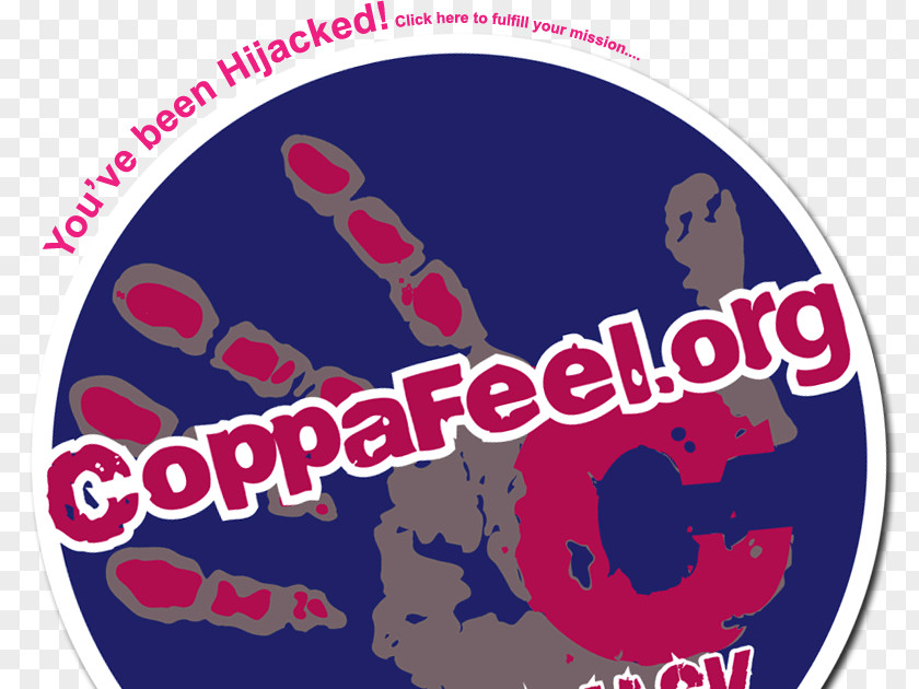 Kake Logo Brand CoppaFeel! Font PNG