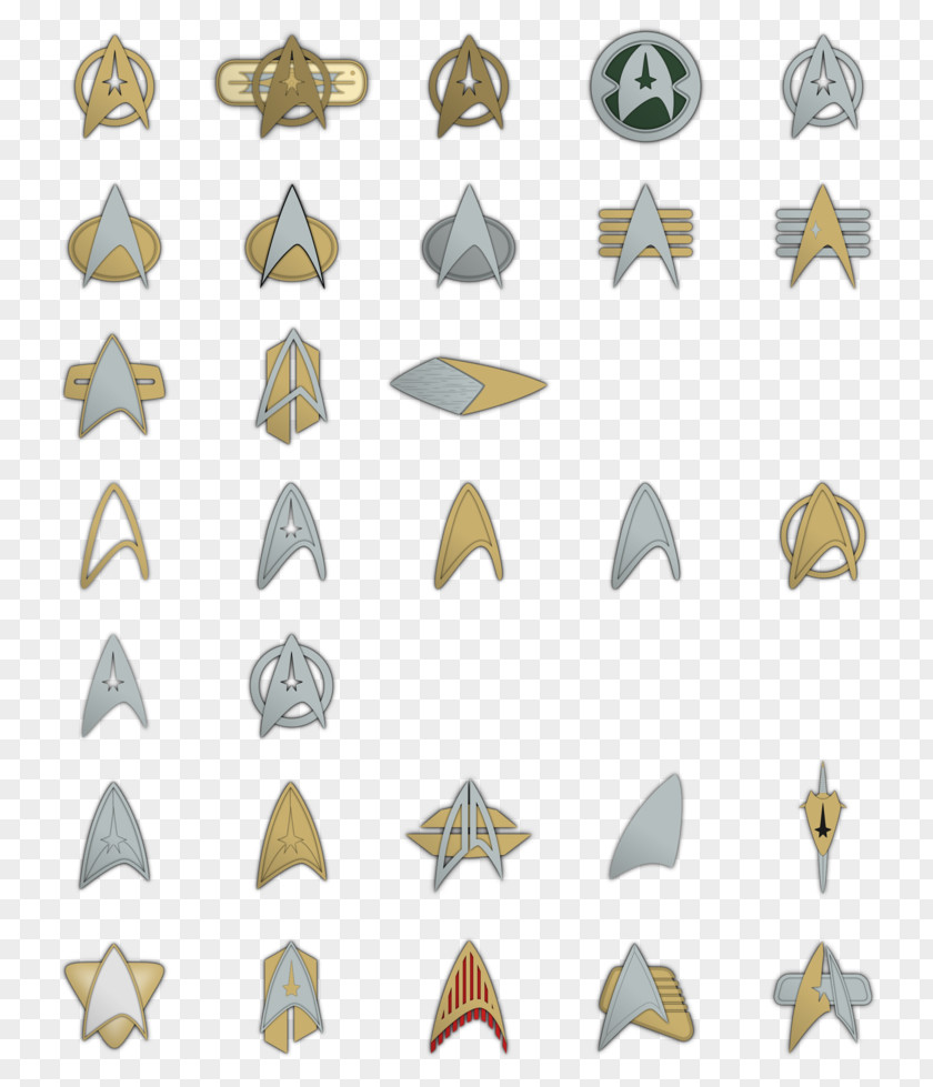 Military Insignia Starfleet Communicator Star Trek Online Uniforms Badge PNG