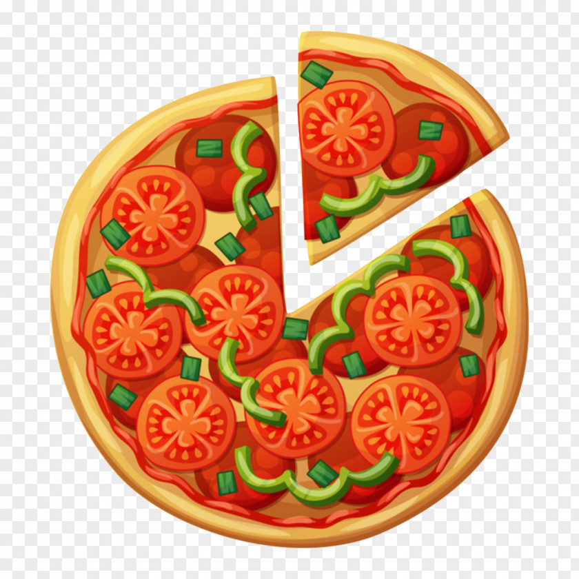 Pizza Illustration Sausage Hamburger Italian Cuisine Salami PNG