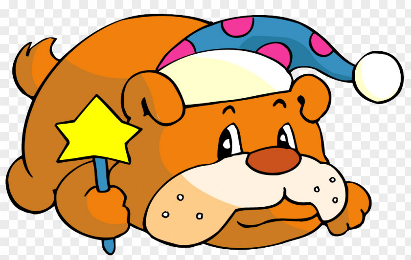 The Lazy Bear Dog Cartoon Clip Art PNG