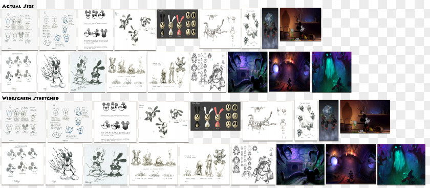 Epic Mickey: Power Of Illusion Mickey Concept Art Brand Font PNG
