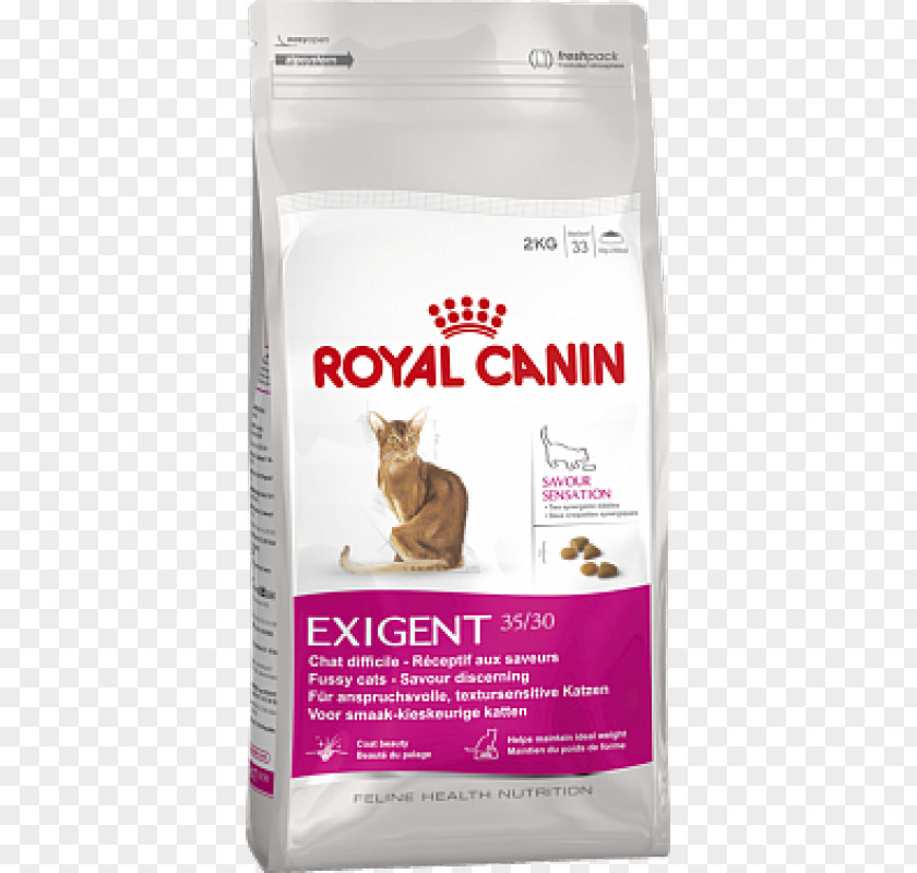 Cat Food Kitten Royal Canin Exigent Savour Sensation Pet PNG