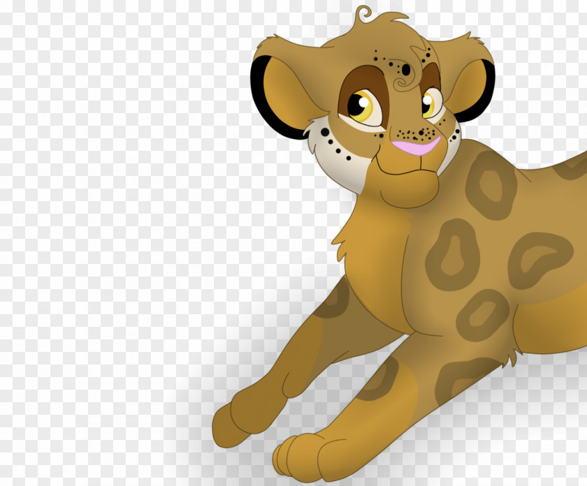 Fawn Wildlife Lion Cartoon PNG