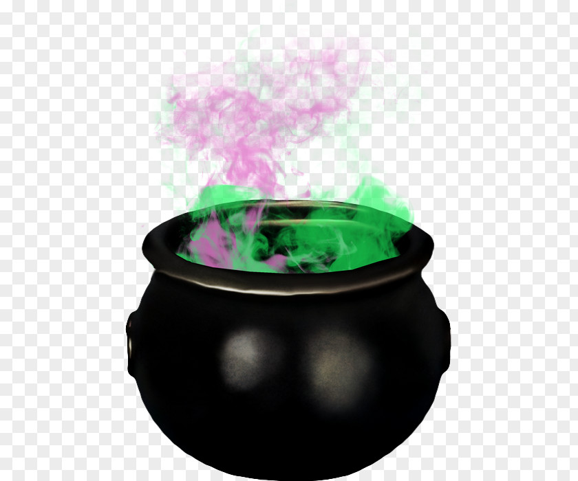 Halloween Cauldron Witch Clip Art PNG