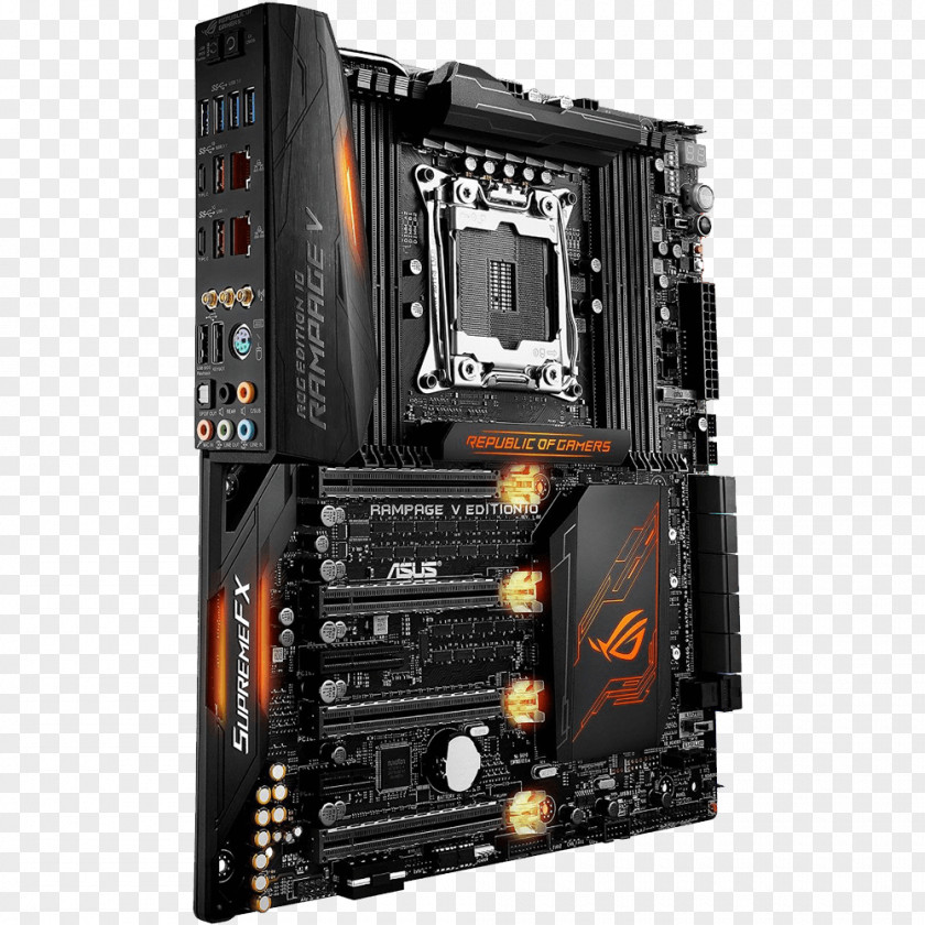 Intel LGA 2011 Motherboard RAMPAGE V EXTREME X99 Asus PNG