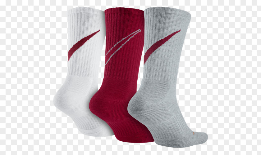 Nike Crew Sock Swoosh Dry Fit PNG