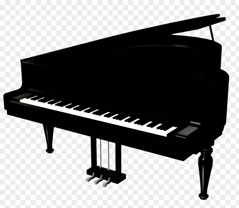 Piano Digital Musical Keyboard Instrument Electric PNG