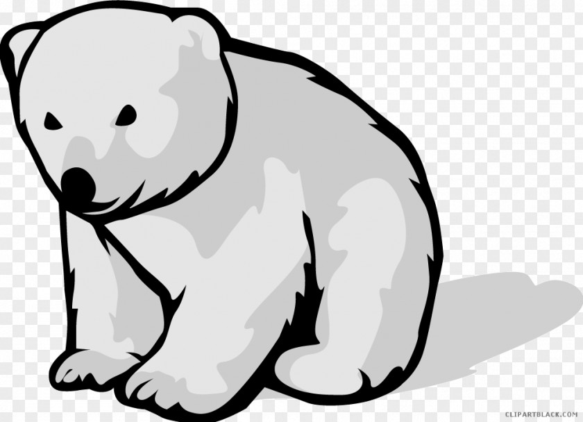 Polar Bear Giant Panda Clip Art American Black PNG