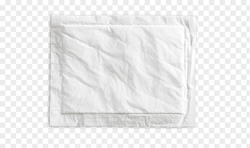 Fluff Pulp Paper Place Mats White Rectangle PNG