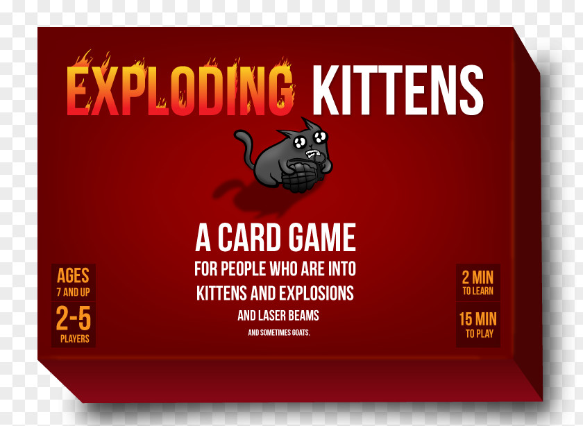 Kitten Exploding Kittens Cat Tabletop Games & Expansions PNG