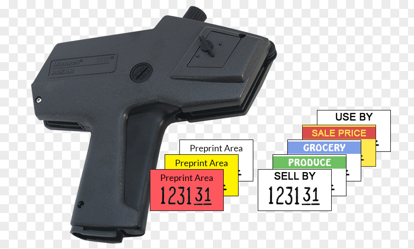 Pricing Gun Price Label Firearm PNG