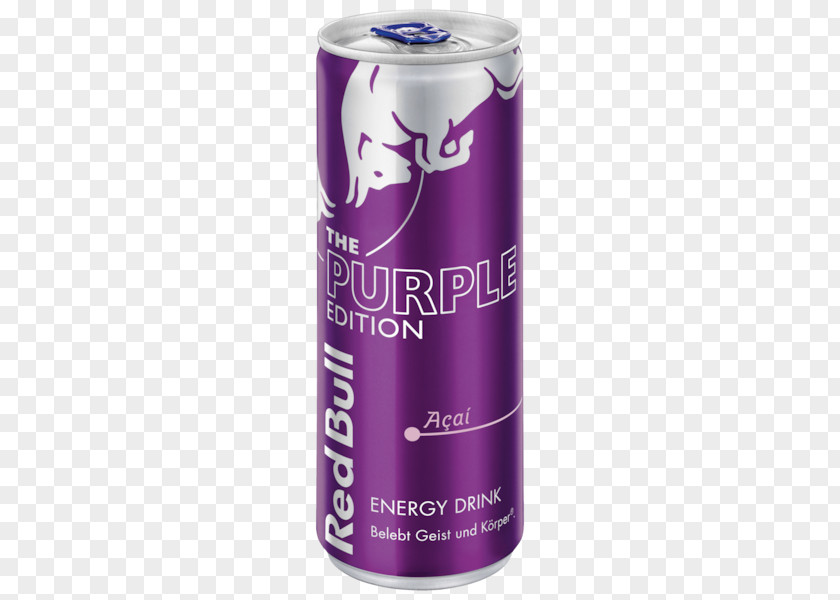Red Bull Sports & Energy Drinks Fizzy Beverage Can PNG