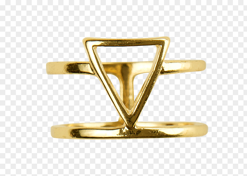 Ring Body Jewellery 01504 Gold PNG