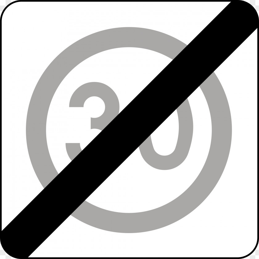 Road Prohibitory Traffic Sign Velocity Bundesstraße 40 Senyal PNG