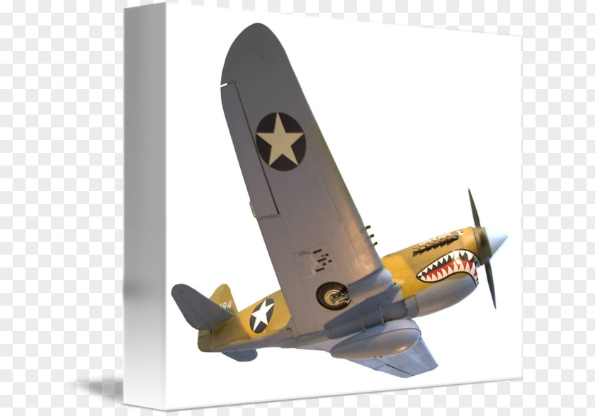Aircraft Propeller Curtiss P-40 Warhawk Aviation Gallery Wrap PNG