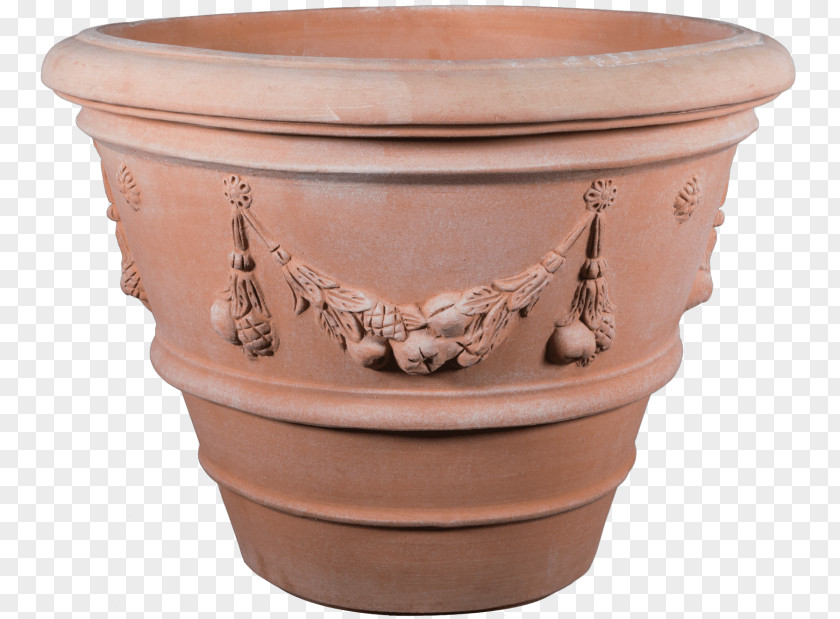 Ceramic Pottery Flowerpot Artifact PNG