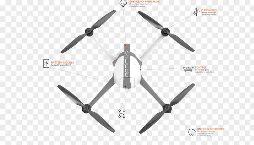 Delivery Drone Unmanned Aerial Vehicle Airplane Helicopter Rotor אירובוטיקס PNG