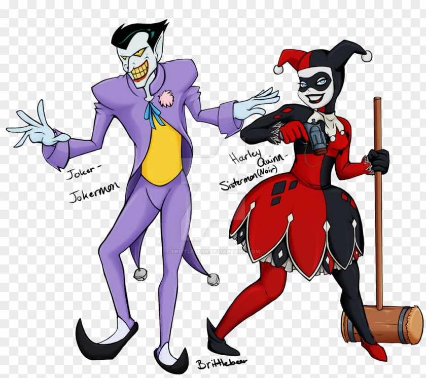 Joker Harley Quinn Fan Art DeviantArt PNG