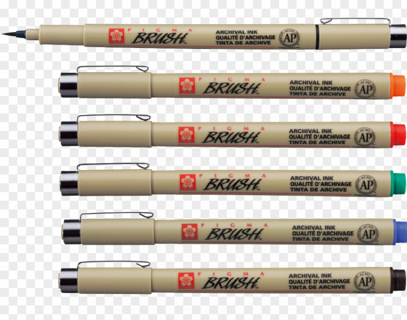 Pen Marker Sakura Pigma Micron Fineliners Drawing PNG