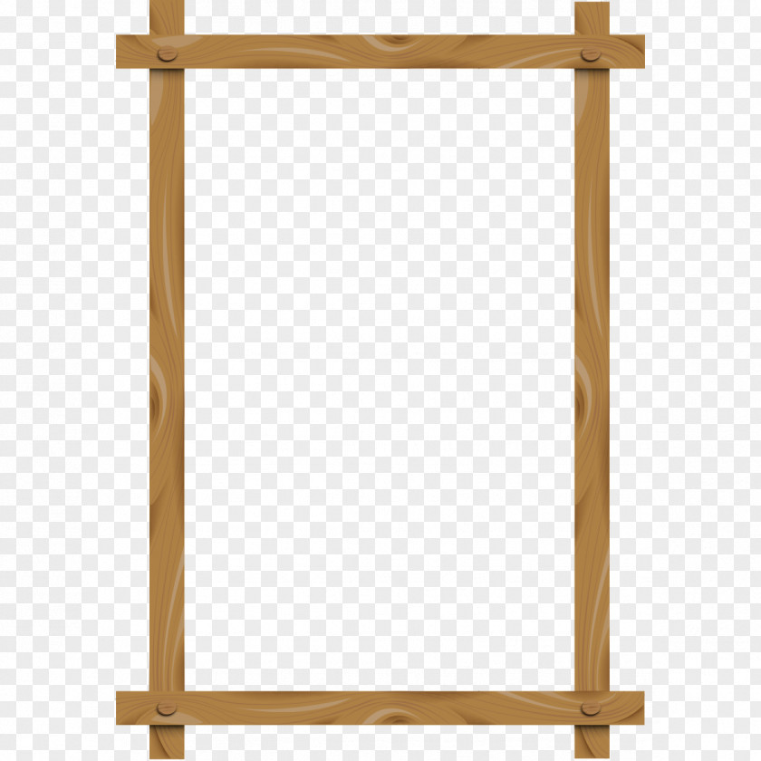 Wooden Frame Inside Wood Picture PNG