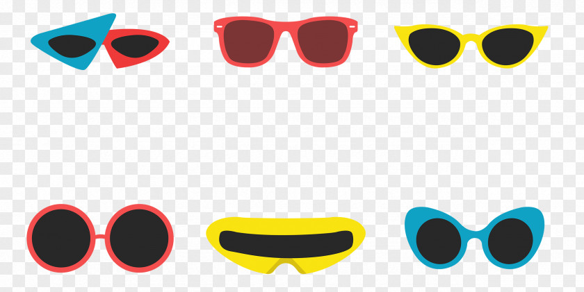 Eye Glasses Sunglasses Goggles Design Image PNG