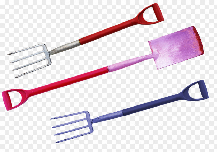 Farmland With Tiecha Material And Shovel Garden Fork Stainless Steel PNG