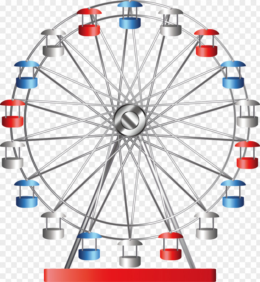 Ferris Wheel Decoration Vector Euclidean PNG